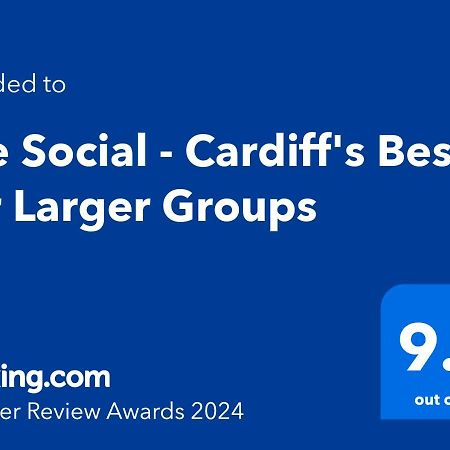 The Social - Cardiff'S Best For Larger Groups Esterno foto